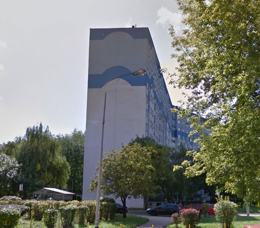 Ściana pod mural