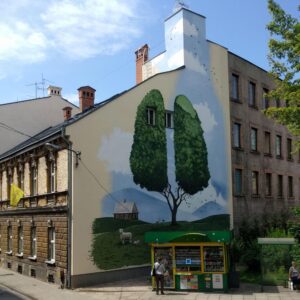 mural artystyczny Bielsko-Biała