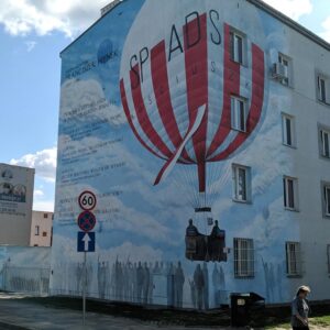 mural artystyczny Warszawa