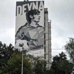 mural artystyczny Deyna